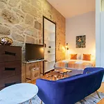 Stylish Loft With Balcony And Douro River View Lägenhet