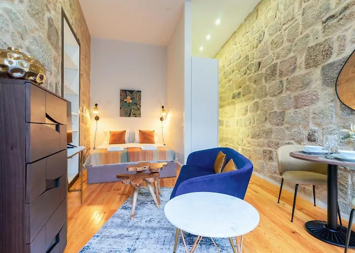 Stylish Loft With Balcony And Douro River View