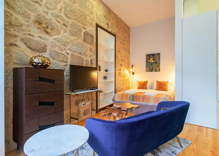 Stylish Loft With Balcony And Douro River View Lejlighed