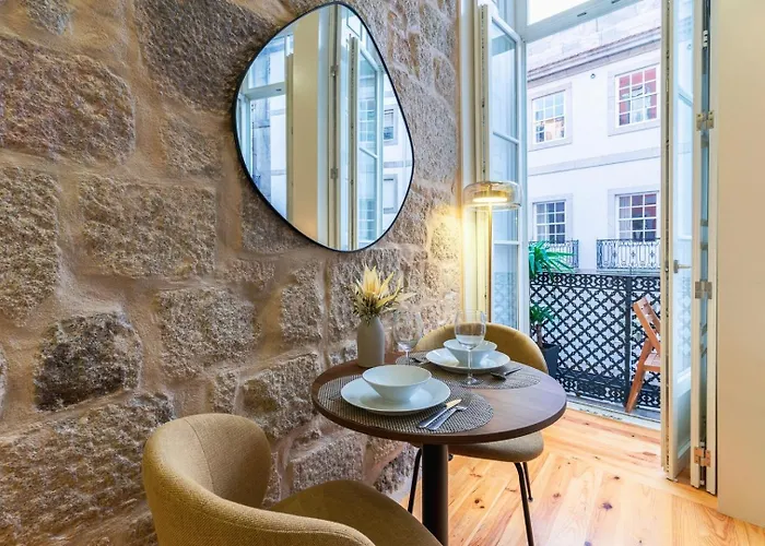 Stylish Loft With Balcony And Douro River View Porto