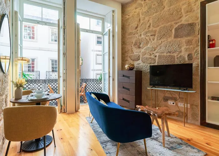 Stylish Loft With Balcony And Douro River View * Porto