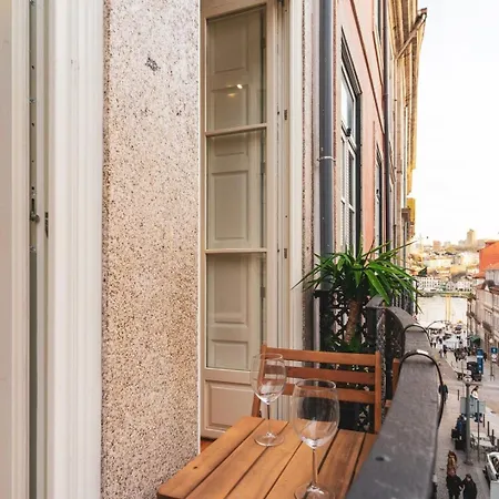 Lejlighed Stylish Loft With Balcony And Douro River View *