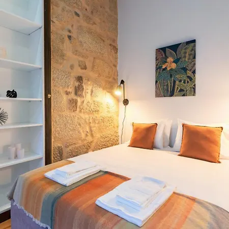 דירה Stylish Loft With Balcony And Douro River View פורטו