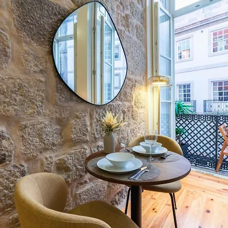 Stylish Loft With Balcony And Douro River View Porto
