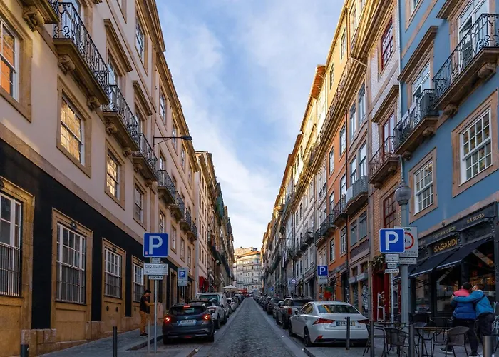 Stylish Loft With Balcony And Douro River View 아파트 *