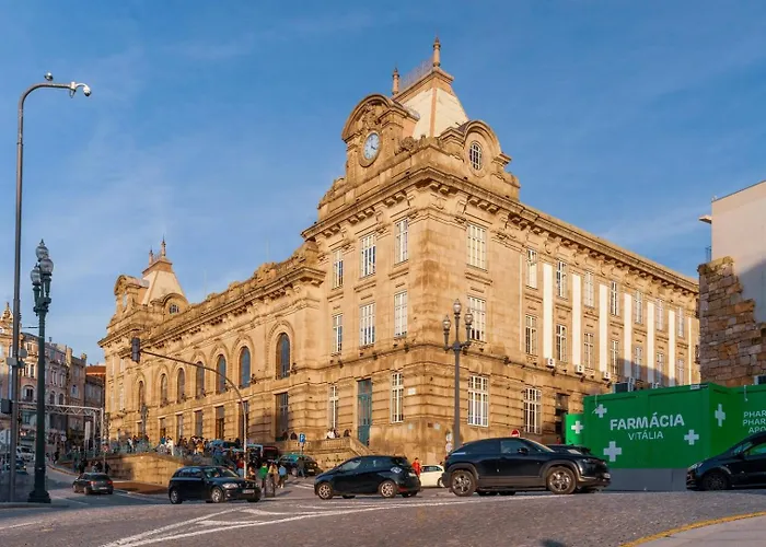 Stylish Loft With Balcony And Douro River View 아파트 *