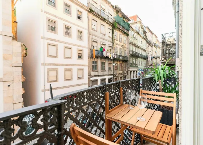아파트 Stylish Loft With Balcony And Douro River View 포르투