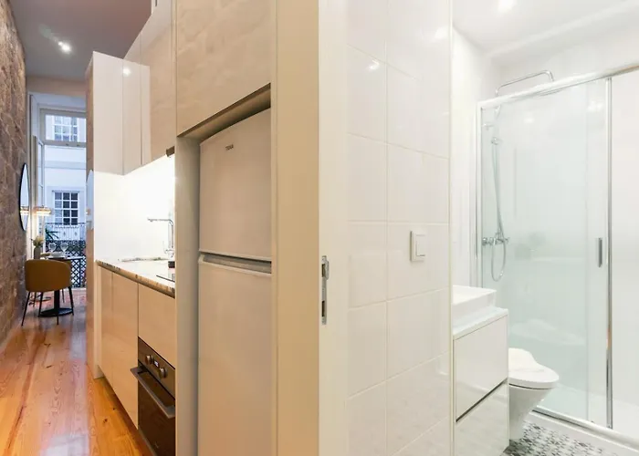 아파트 Stylish Loft With Balcony And Douro River View *