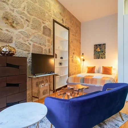 Stylish Loft With Balcony And Douro River View Apartmán