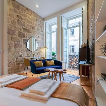 Apartment Stylish Loft With Balcony And Douro River View